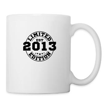 Limitierte Auflage 2013 - Tasse - Weiß - Rechts