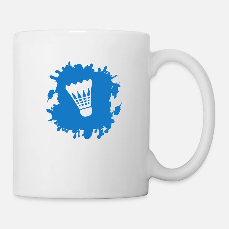 federball klecks - Tasse - Weiß
