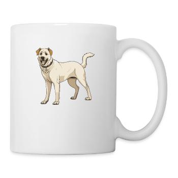 Kangal Hund - Tasse - Weiß - Rechts