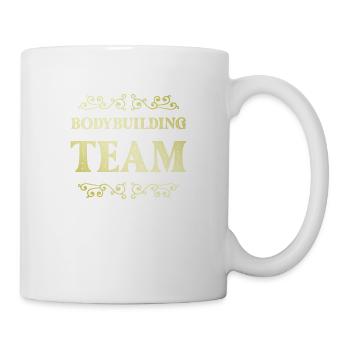 Équipe de musculation - Mug blanc - blanc - Droite