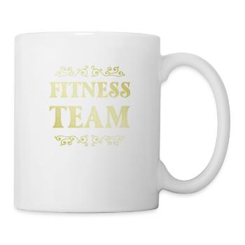 Équipe de fitness - Mug blanc - blanc - Droite