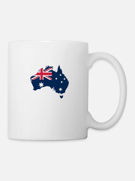 Australien - Tasse - Weiß