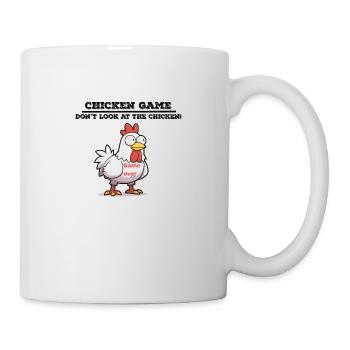 Jeu de poulet - Mug blanc - blanc - Droite
