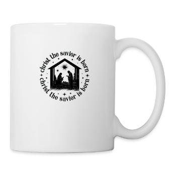 Christ der Retter ist geboren - Tasse - Weiß - Rechts