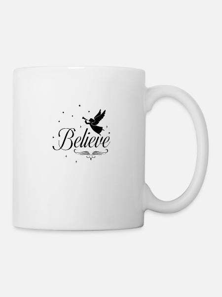 Believe - Tasse - Weiß