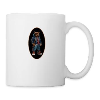 Bär - Tasse - Weiß - Rechts