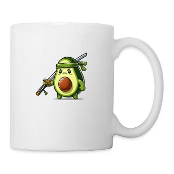 Avocat Samouraï - Mug blanc - blanc - Droite