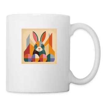 Osterhase No.09 - Tasse - Weiß - Rechts