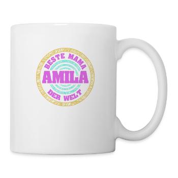 Mutter Amila - Tasse - Weiß - Rechts