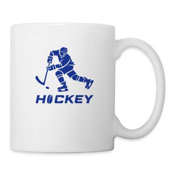 hockey - Mug blanc - blanc - Droite