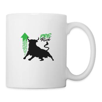 Pre Rich - Im Bullrun-Modus - Tasse - Weiß - Rechts