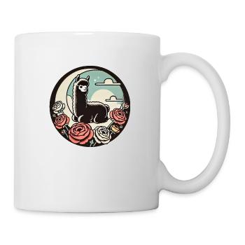 Llama - Mug - white - Right