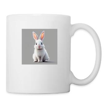 Easter rabbit white - Mug - white - Right