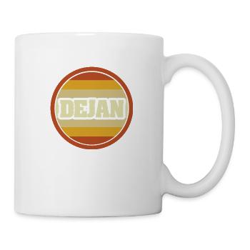 Dejan comme prénom - Mug blanc - blanc - Droite
