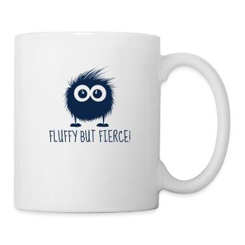 Monster - Fluffy, but fearless! - Mug - white - Right