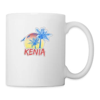 Kenia - Tasse - Weiß - Rechts