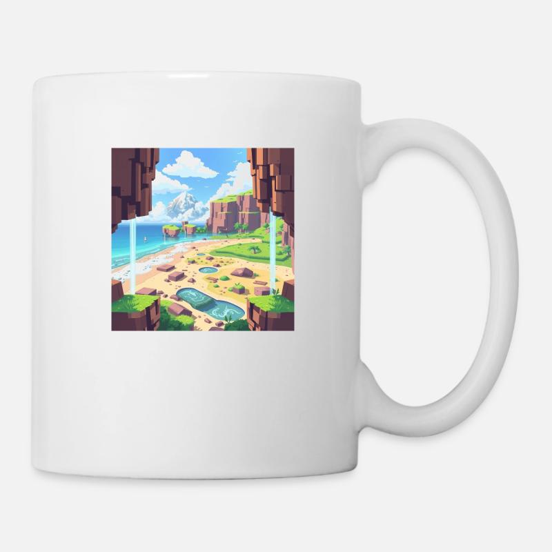 Utopie - Tasse - Weiß