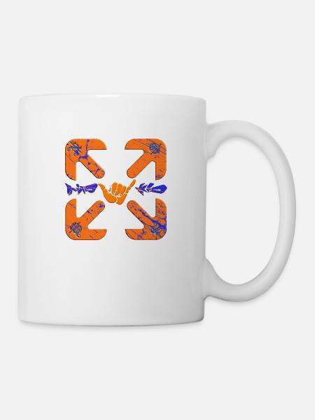Kompass - Tasse - Weiß