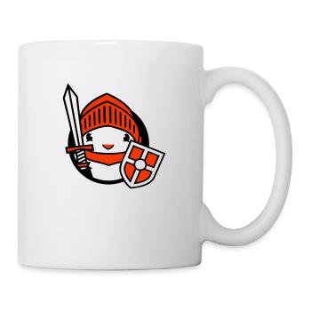 Duck Knight Armor Épée Bouclier Casque Combattant - Mug blanc - blanc - Droite