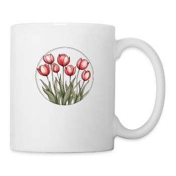Tulip Circle - Mug - white - Right