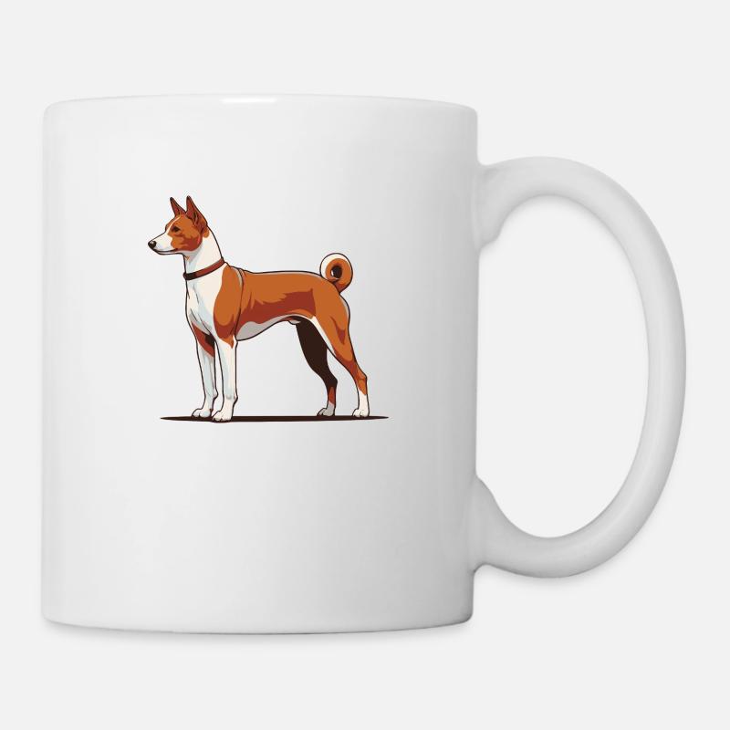 Basenji - Tasse - Weiß