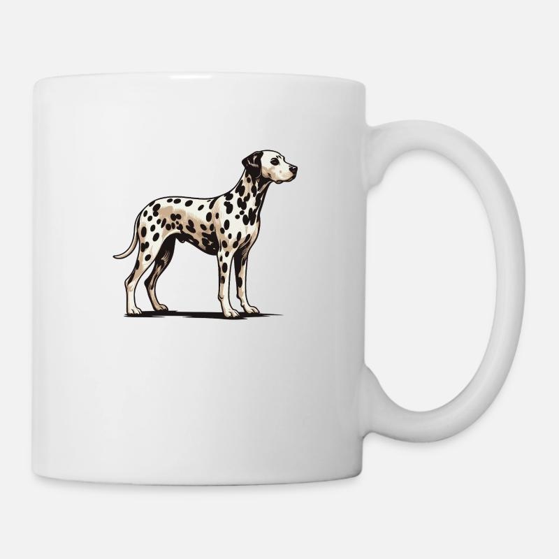 Dalmatian - Mug - white