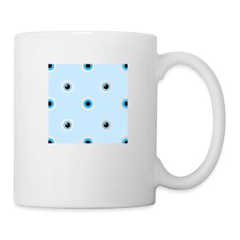 Böses Auge Featuring Nazar - Tasse - Weiß - Rechts