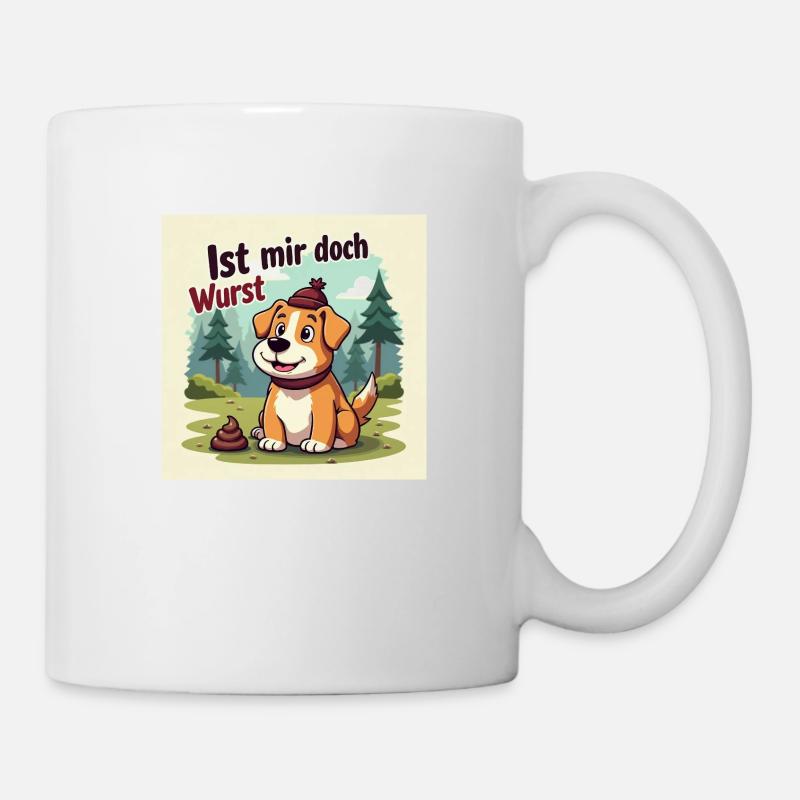 Je m’en fous - Mug blanc - blanc
