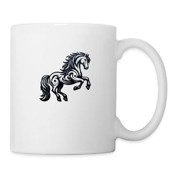 Equestrian rider, admirer of knights. - Mug - white - Right