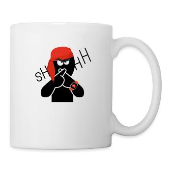 Chut - Mug blanc - blanc - Droite