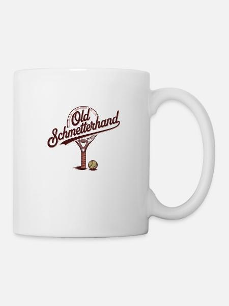 Old Schmetterhand 2 - Tasse - Weiß