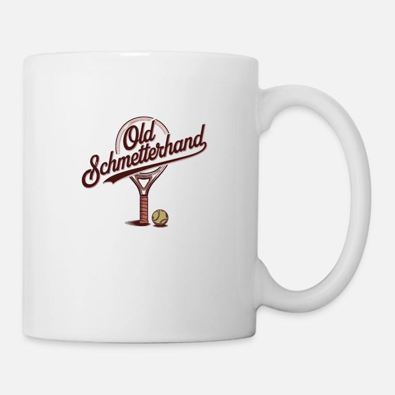 Old Schmetterhand 2 - Tasse - Weiß