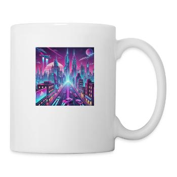 Future city - Mug - white - Right