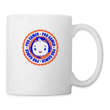 Duck Pro Gamer Logo Gaming Headset Console Game - Mug - white - Right
