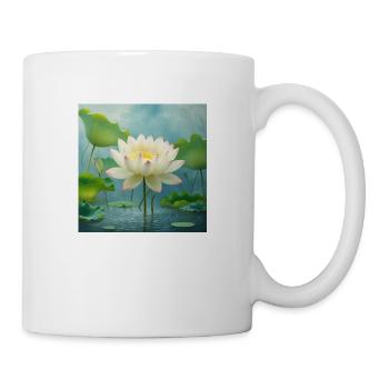 Lotus blossom - Mug - white - Right