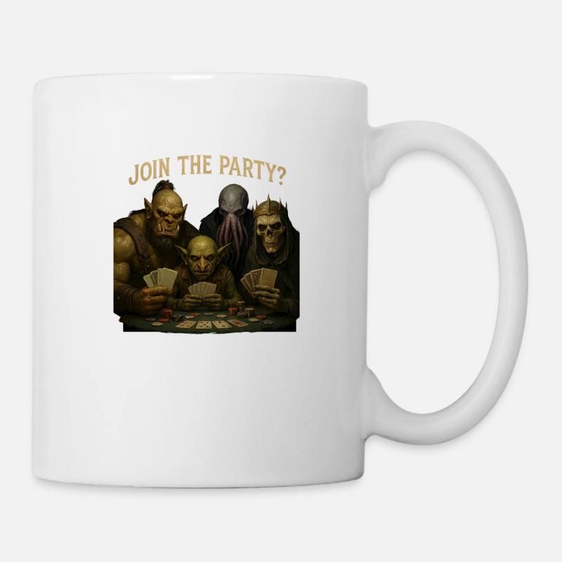 Feiern Sie mit - Tasse - Weiß