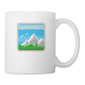 Bergsteigen Grossglockner - Tasse - Weiß - Rechts