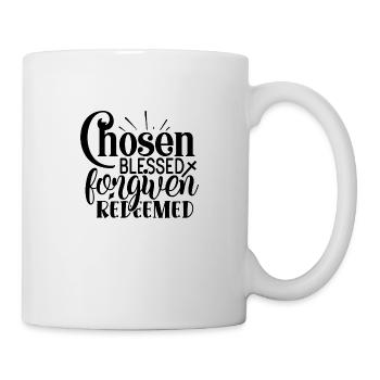 Chosen Forgiven Redeemed - Mug - white - Right