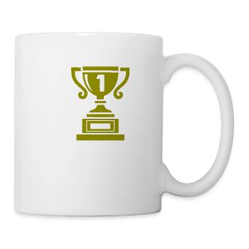 pokal 1 - Tasse - Weiß - Rechts