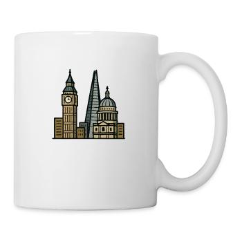 London Skyline - Mug - white - Right