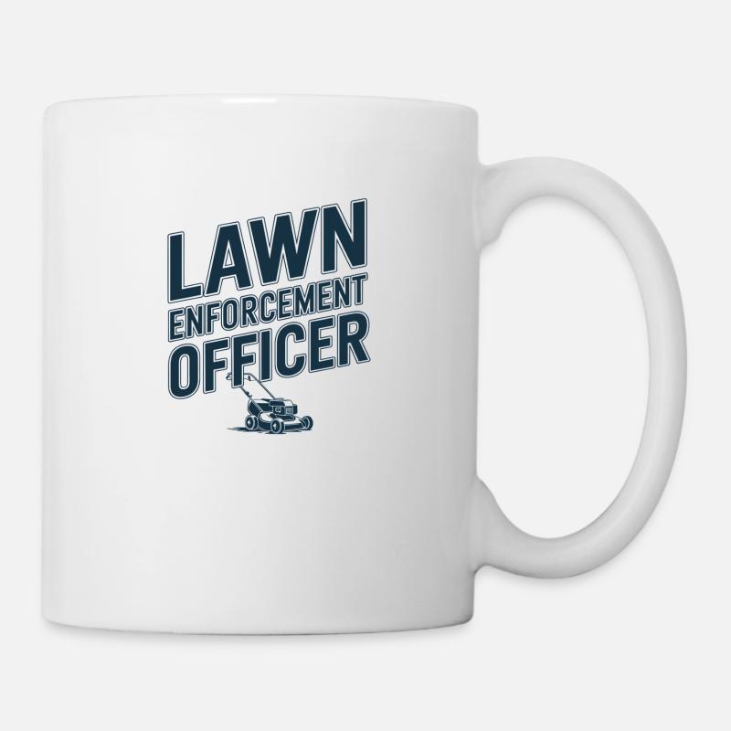 Lawn Enforcement Officer - Mug - white