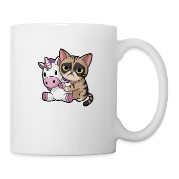 Grumpy Exotic Shorthair Cat - Mug - white - Right
