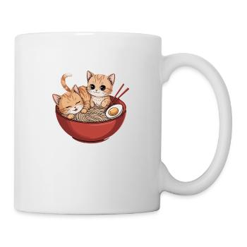 Japanese Kawaii Cat - Mug - white - Right