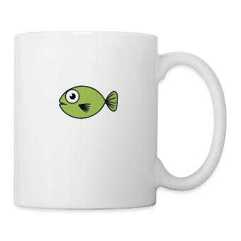 fish we fish - Mug - white - Right