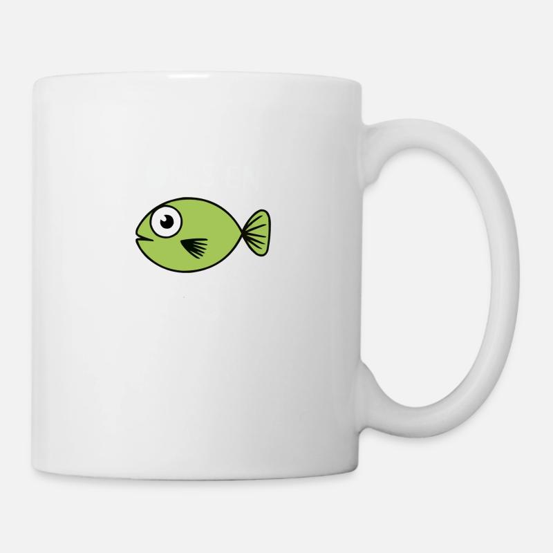 Fisch, den wir fischen - Tasse - Weiß