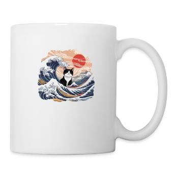 Vague Cat - Mug - white - Right