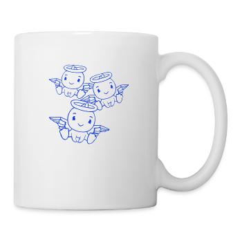 3 Ducks Angel Friends Halo Holy Team - Mug - white - Right