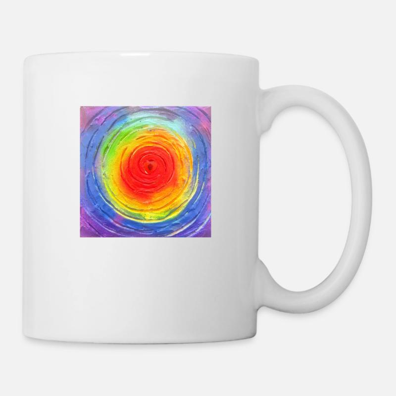 Chakra Kraft - Tasse - Weiß