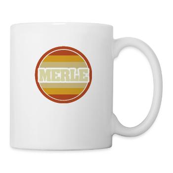 Merle - Mug blanc - blanc - Droite