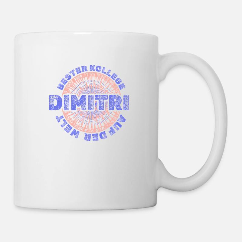 Vorname Dimitri - Tasse - Weiß